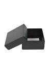 Caja eco 02 - 8x8x4,5 cm. NEGRO