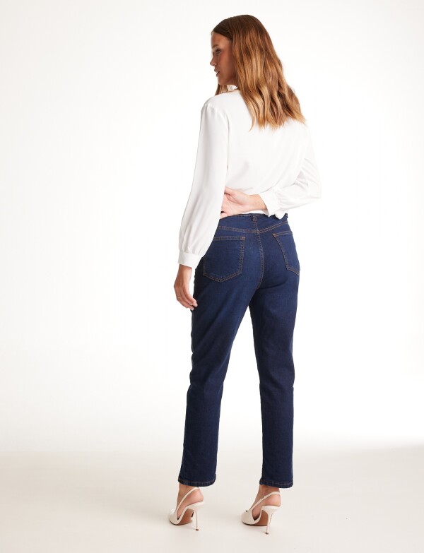 Jean Skinny Tajo JEAN OSCURO