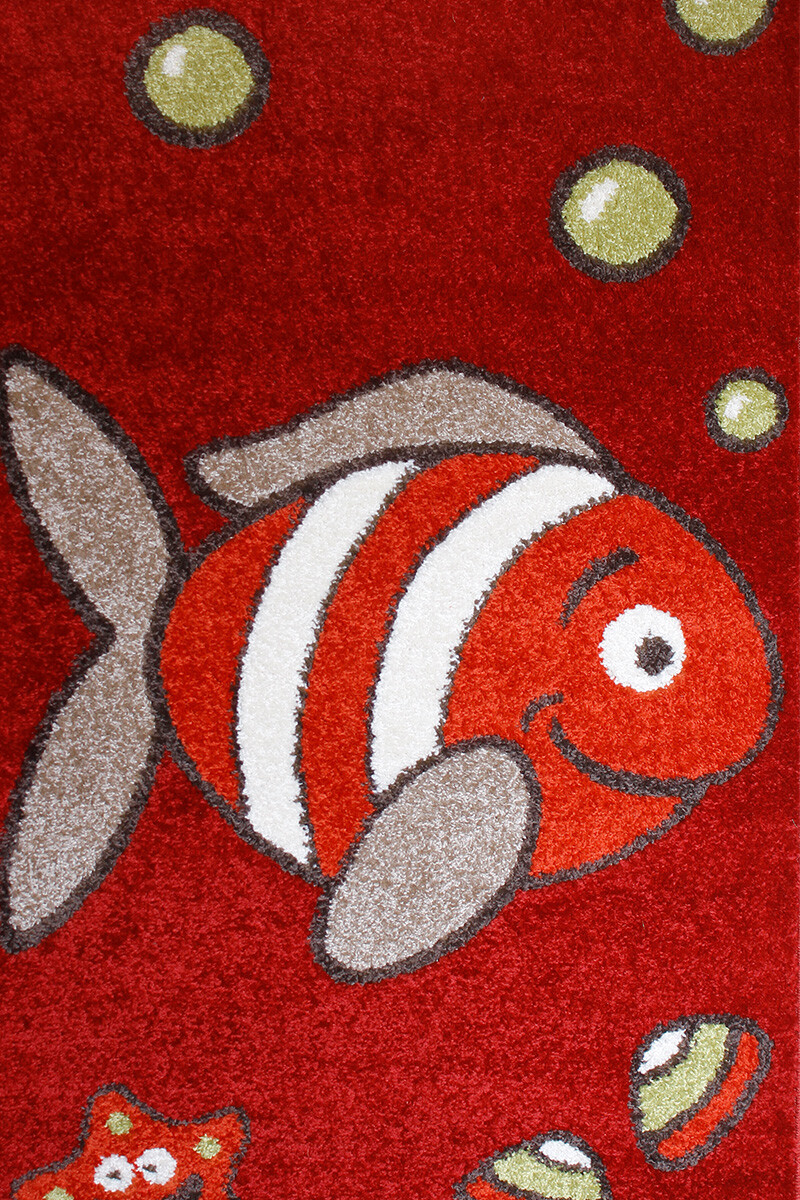 CASINO KIDS - ALFOMBRA CASINO KIDS VNB/5327/8S07/ 080X150 RED 