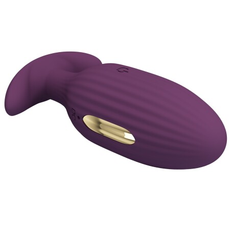 Jefferson Plug Anal Vibrador Electric Shock Bluetooth App Violeta