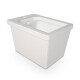 SANITARIO BIDET BAIKAL BLANCO BRILLO LOZA PARA BAÑO 000