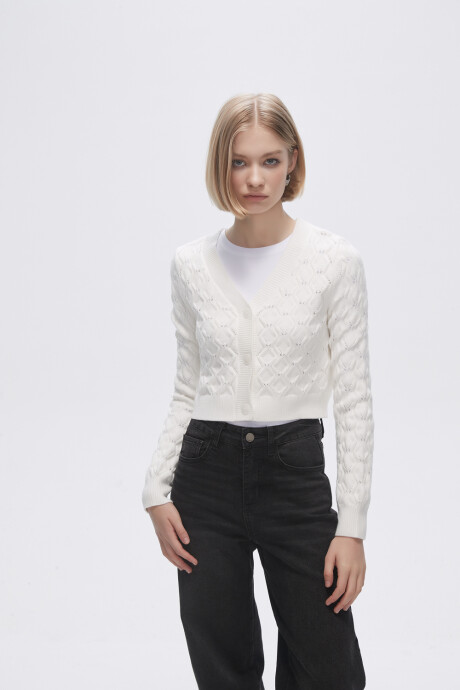 Cardigan Florina Crudo / Natural