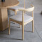 Silla Elbow Natural con gris