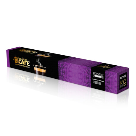 Cápsulas de Café Bicafé Premium Purple Nespresso X10 001