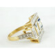Anillo Oro 18K, Zafiros Y Brillantes Anillo Oro 18K, Zafiros Y Brillantes