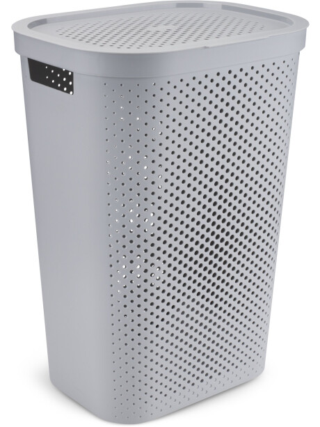 Cesta para ropa INFINITY plástico gris Cesta para ropa INFINITY plástico gris