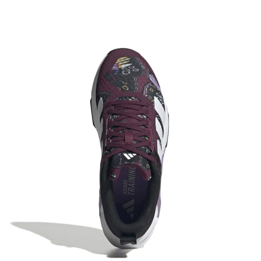 Championes de Mujer Adidas Bordeaux-Blanco-Negro