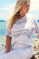 Blusa toscana Blanco