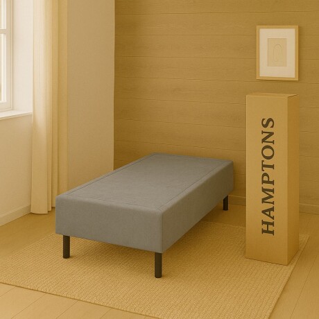 Smart Box Hamptons 1 Plaza 90x190 cm Gris