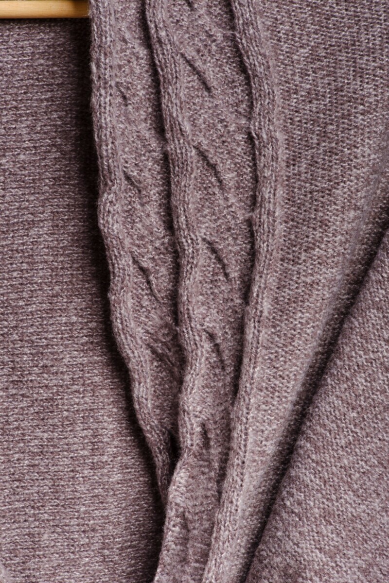 BUFANDA COASTLINE CABLE Gris