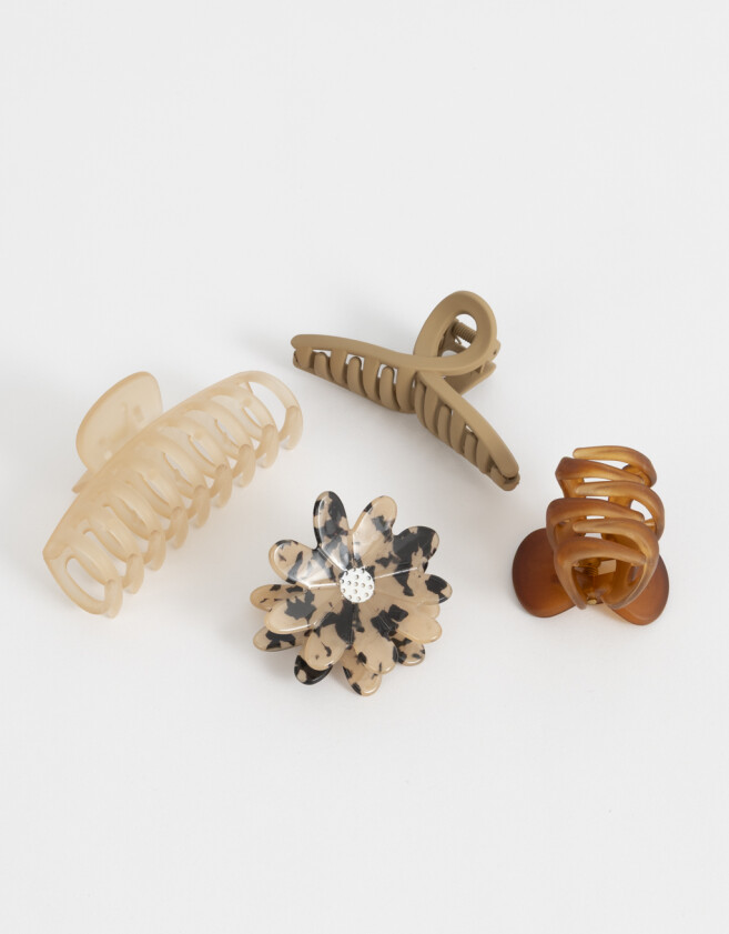 Broches Sets Especiales Set De Broches - Marron Medio