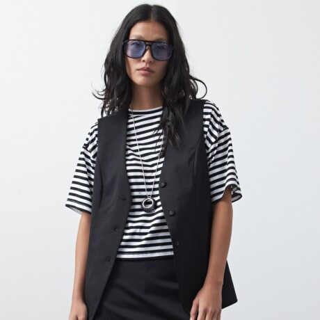 CHALECO DELPHINE Negro