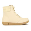 Modare Bota Casual Acordonada Crema