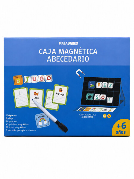 CAJA ACTIVIDADES MAGNETICA AZUL