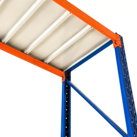 ESTANTERIA 2000X1000X600 - AZUL Estanteria Metalica Reforzada Sin Tornillos 1mt x 2mt Azul y Naranja
