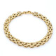 Pulsera en oro 18k amarillo, tipo panther 3 hilos Pulsera en oro 18k amarillo, tipo panther 3 hilos