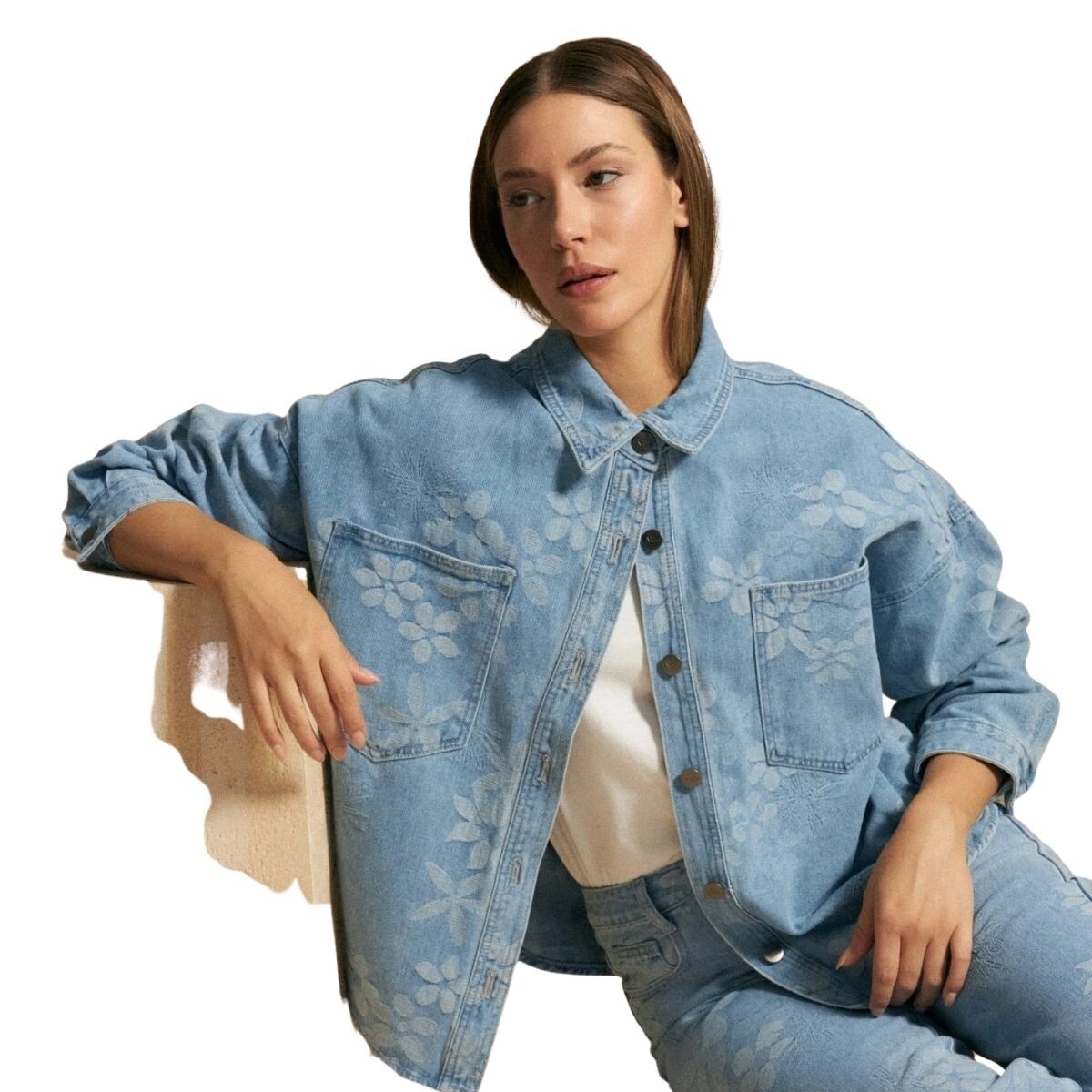 SOBRECAMISA AMAPOLA S-XXL - AZUL 