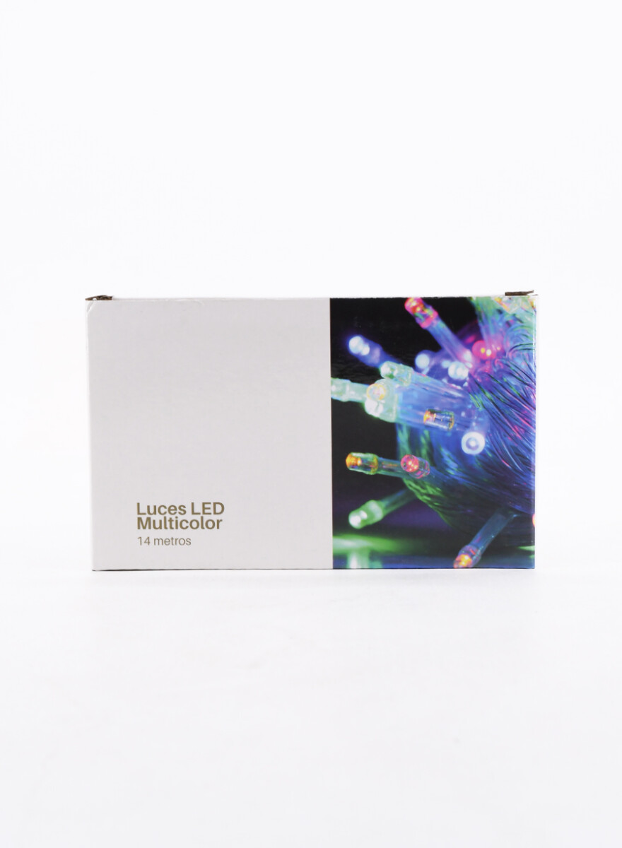 LUCES LED 14 MTS - MULTICOLOR 