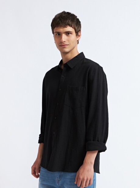 CAMISA SIMON NEGRO