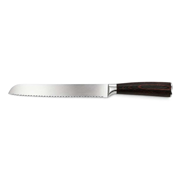 Cuchillo de pan KUTT mango madera 32 cm Cuchillo de pan KUTT mango madera 32 cm