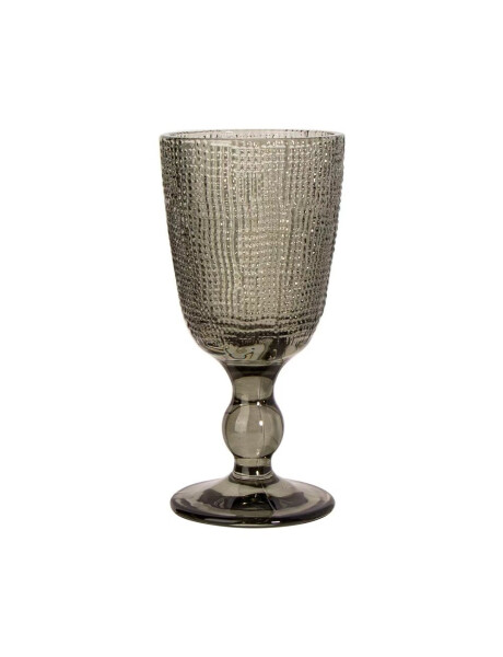 COPA DE VINO VIDRIO 240ML GRIS MUSELINA COPA DE VINO VIDRIO 240ML GRIS MUSELINA