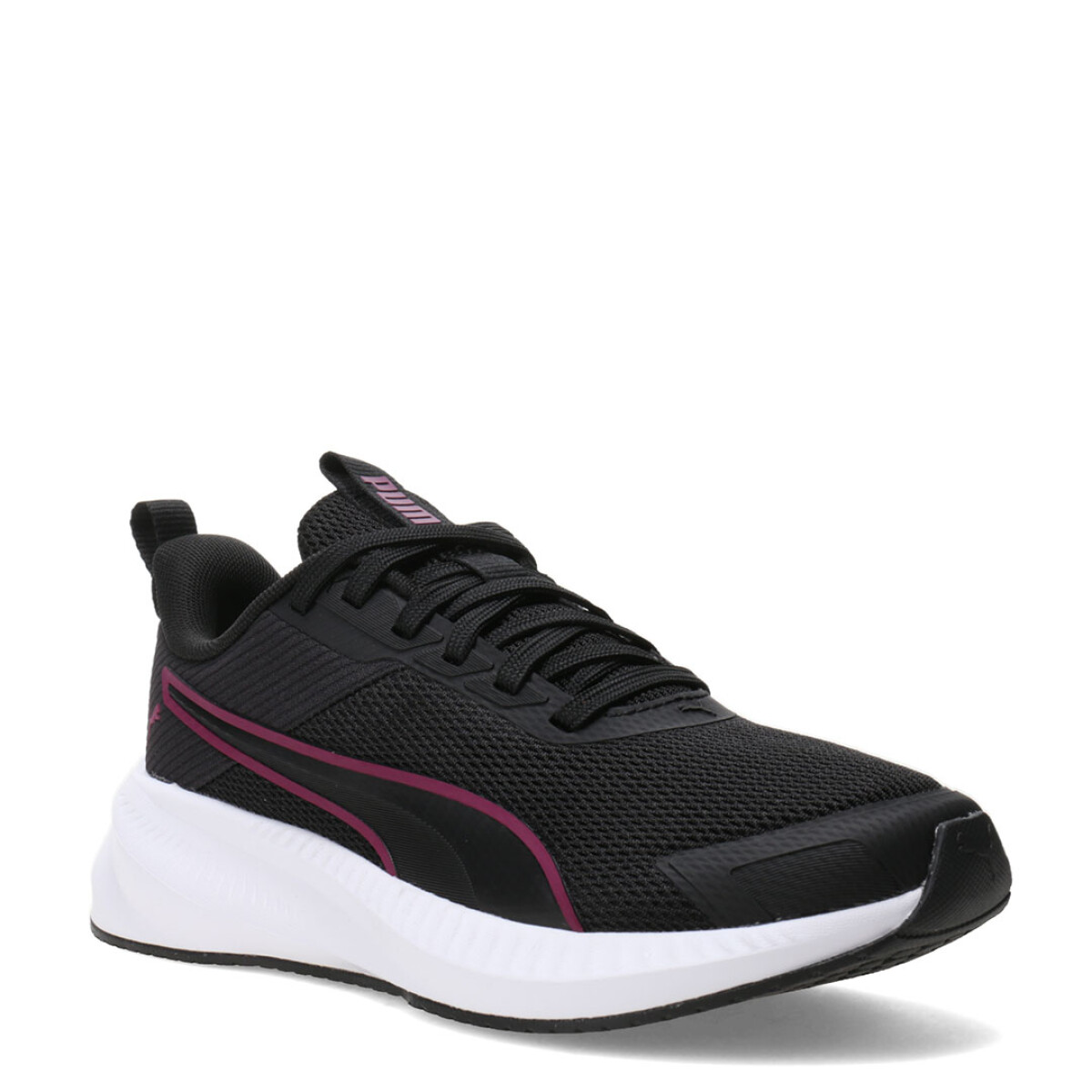 Championes de Niña Puma Flyer Lite 4 Junior - Negro - Violeta 