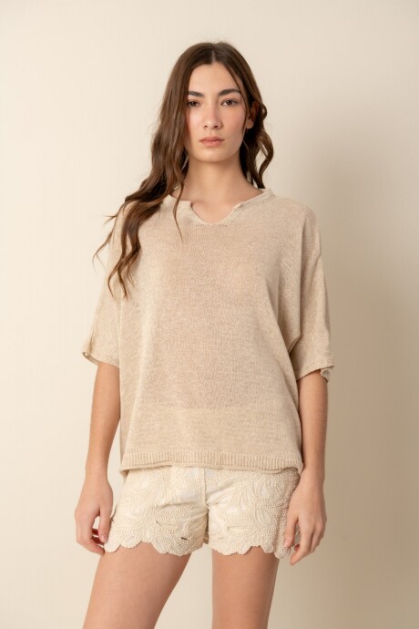 Sweater dama Beige