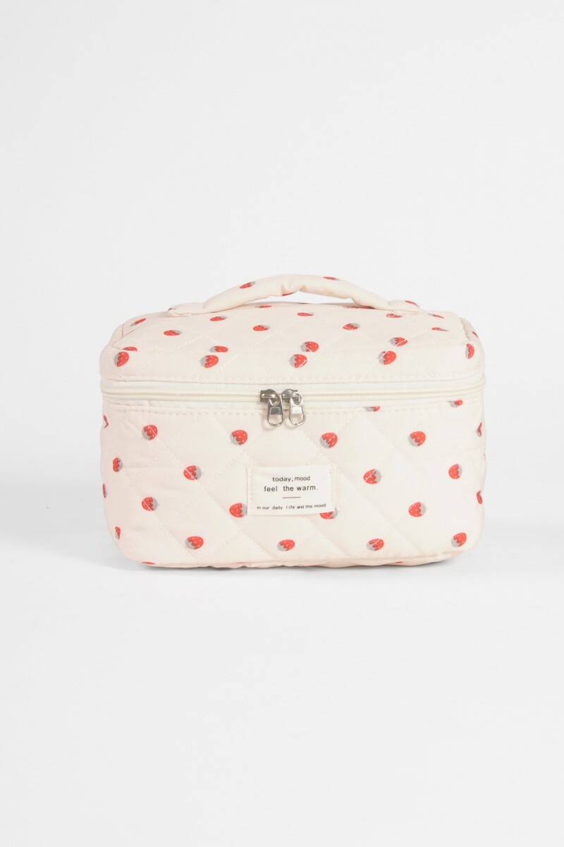 Estuche organizador fruti blanco