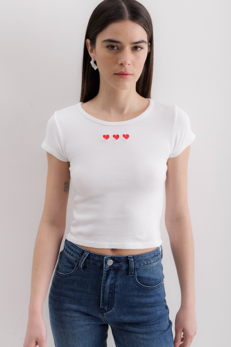 T-shirt Nera Blanco