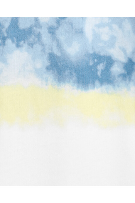 Remera diseño tie-dye Sin color