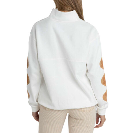 Buzo Rhythm Solitude 1/4 Zip Blanco