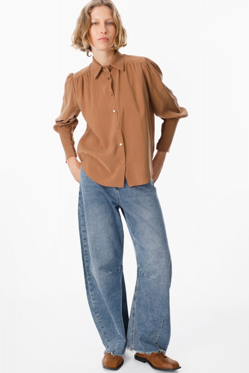 Camisa Roselyn Camel