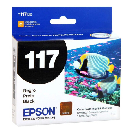 EPSON T117120 (117) NEGRO T23/T24/TX105/TX115 Epson T117120 (117) Negro T23/t24/tx105/tx115