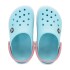 Crocband Clog T - Niños 1 a 5 años Ice Blue/white