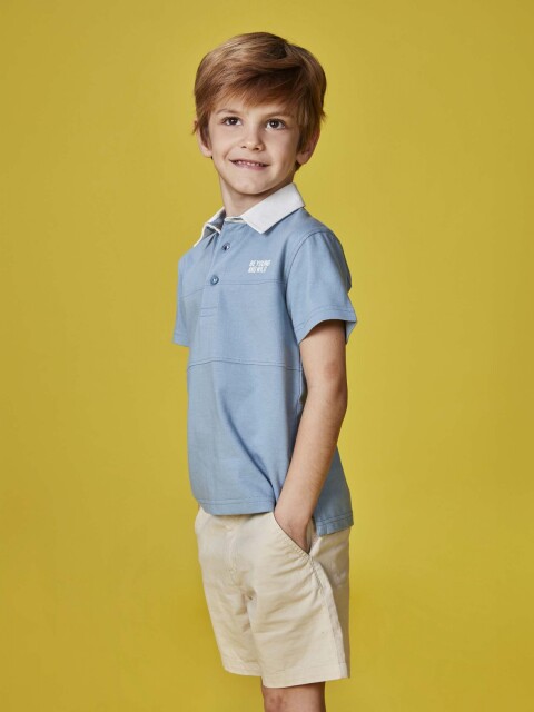 Polo Thunder Azul Claro
