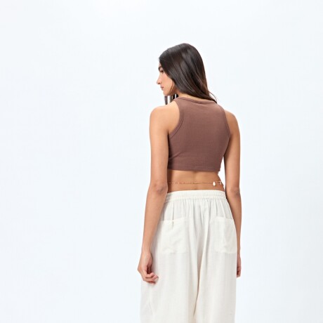 PANTALON FINNIAN Beige Claro Melange