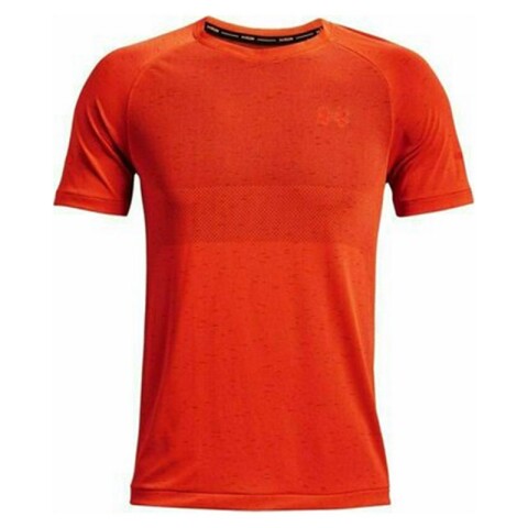 Remera Under Armour Seamless Run Rojo