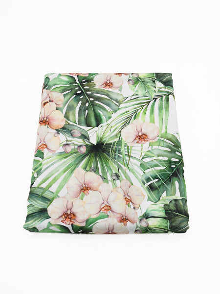 MANTEL ANTIMANCHAS BOTANIC VERDE