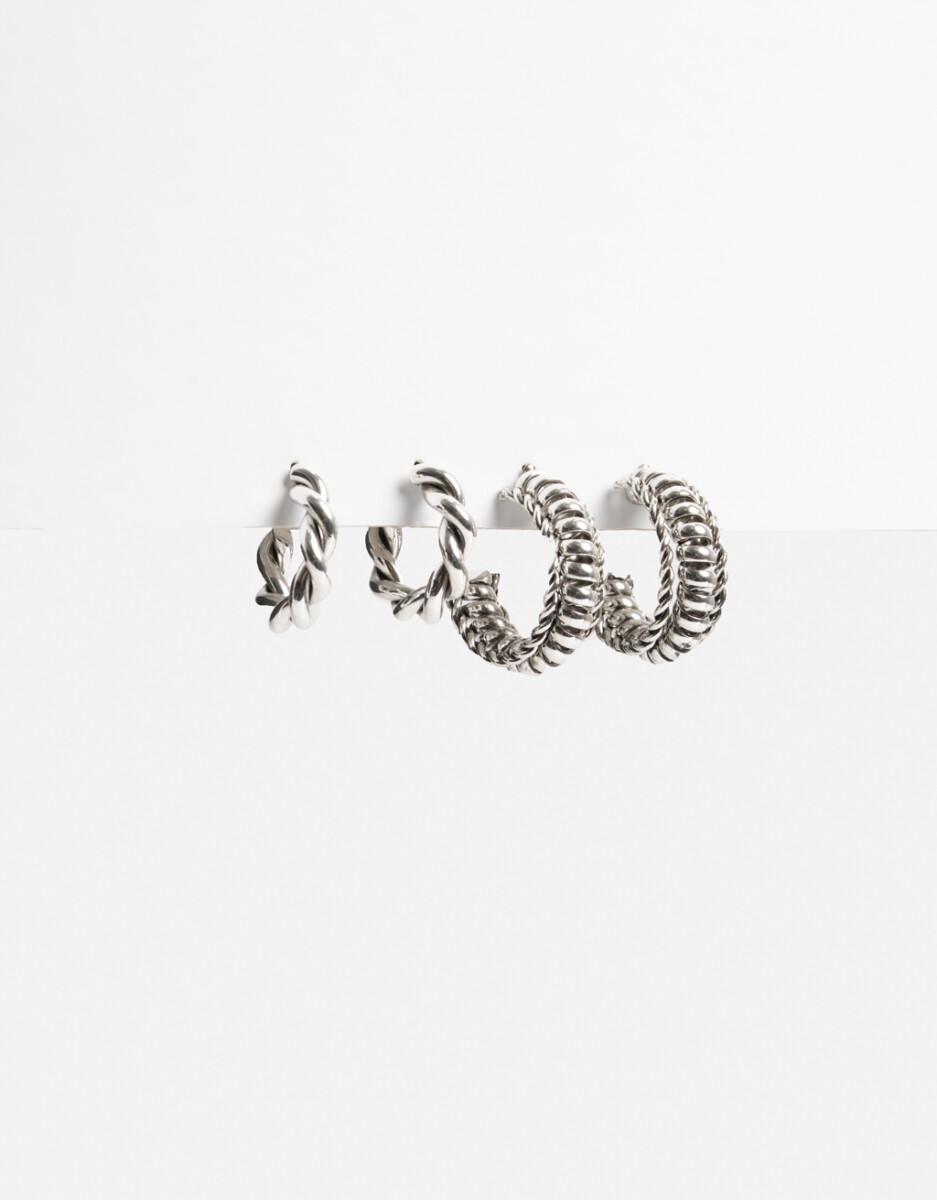 Set De Argollas Boho 