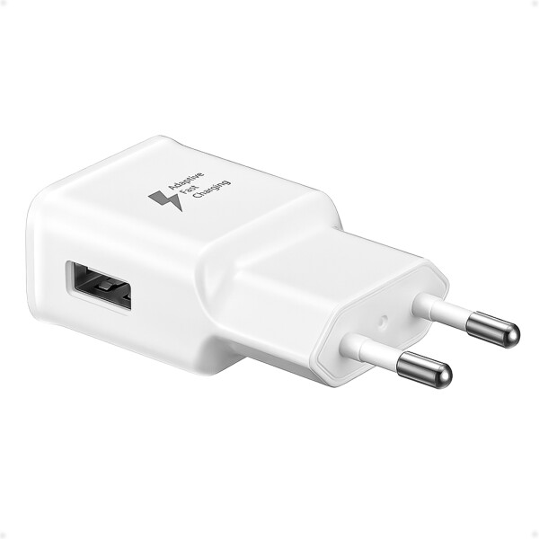 Cargador de Pared 1 Puerto USB de 2 Amp Blanco