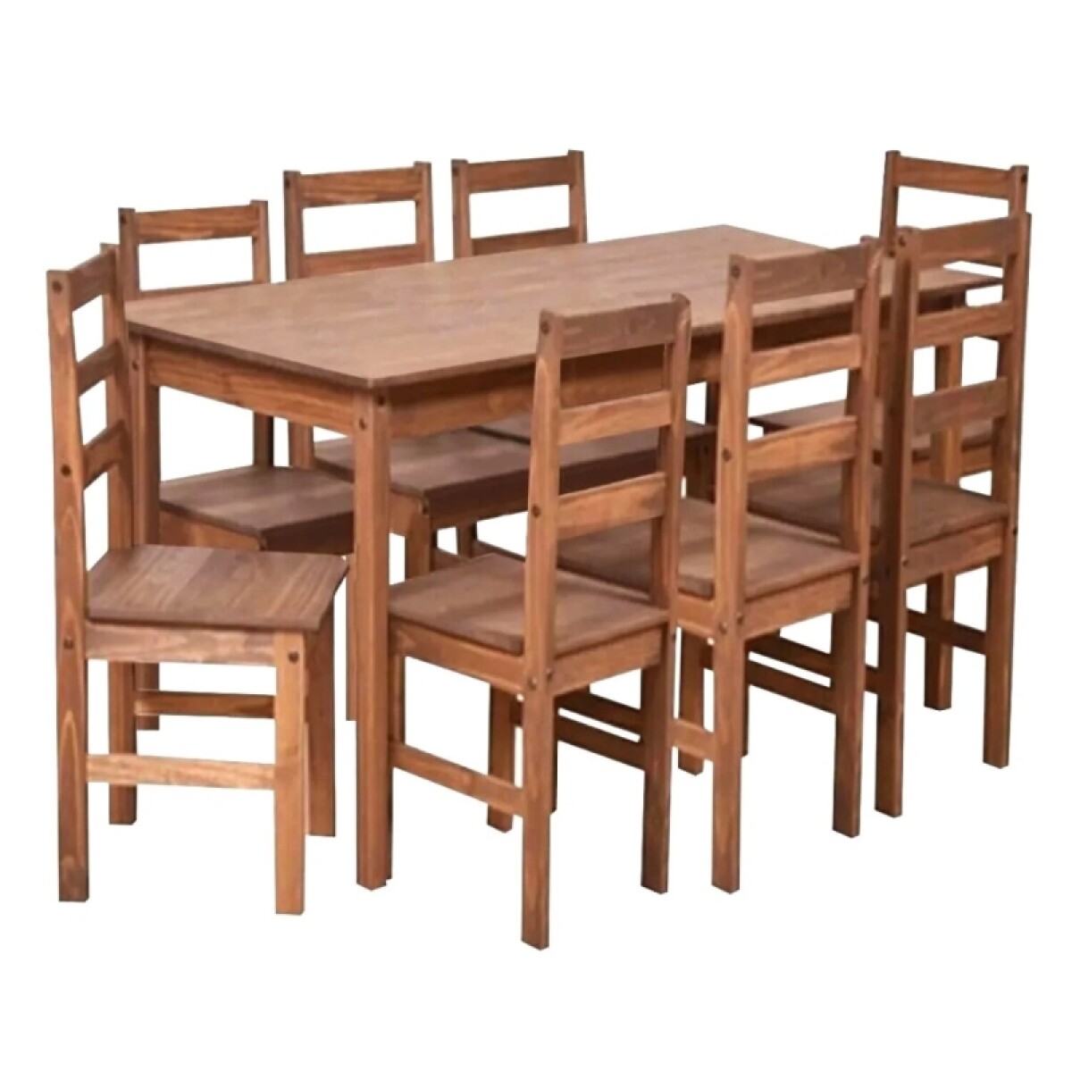 Juego Comedor 8 Sillas Red Natural Cera 