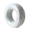 Cable De Cobre Flexible 2,00 mm rollo de 100m Color Blanco Cable De Cobre Flexible 2,00 mm rollo de 100m Color Blanco