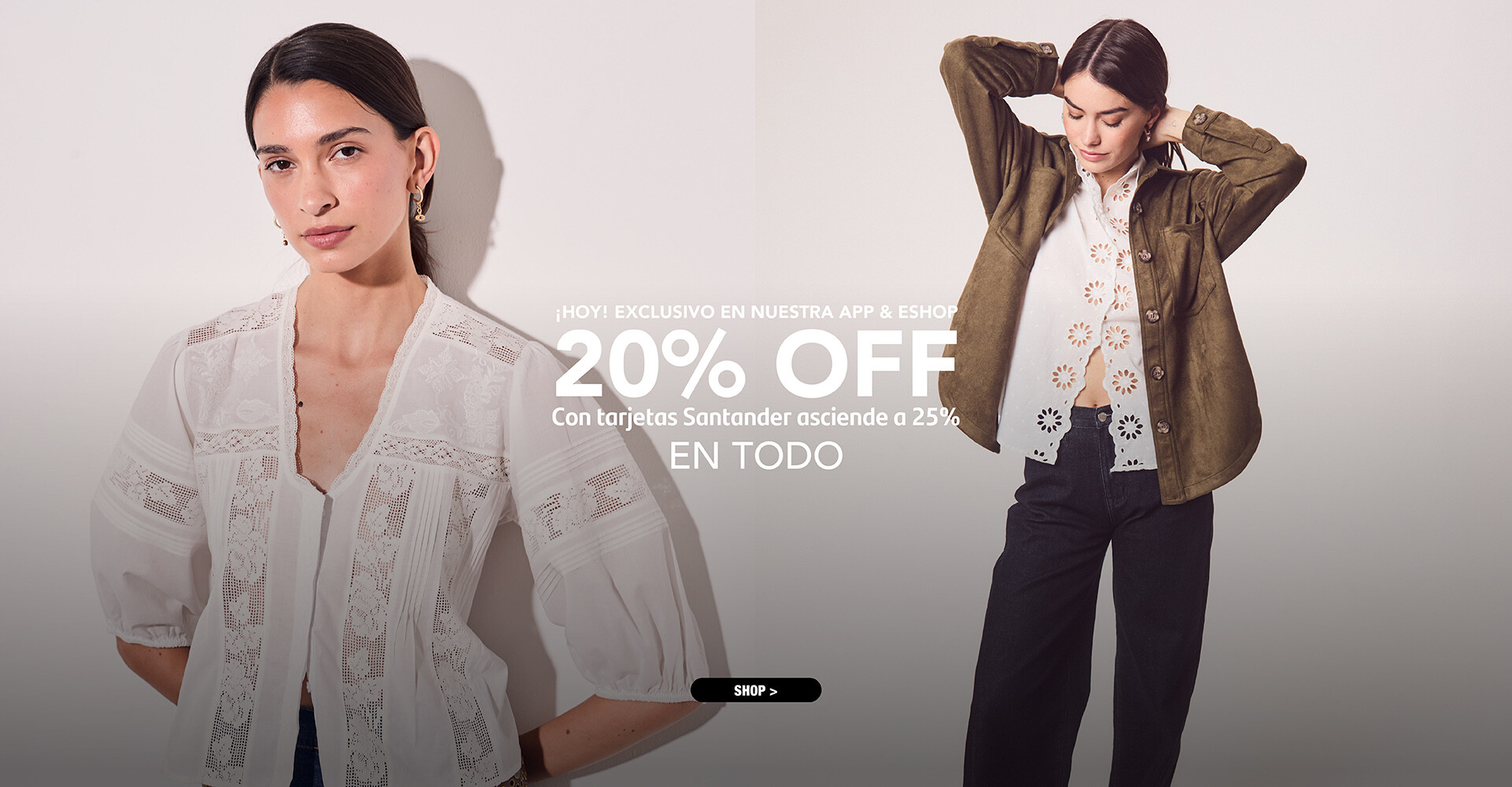 20% En todo