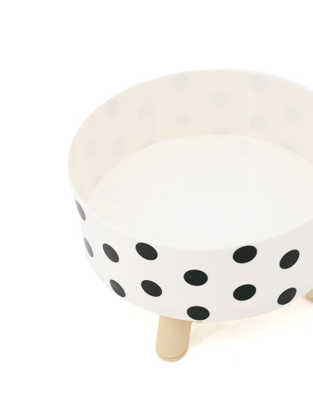 PLATO LUNARES CON PATAS MULTICOLOR