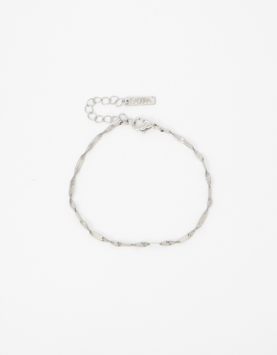 Pulsera Flexible Metal Torzada 