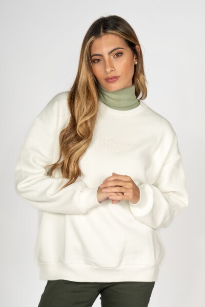 Sweater NoChance Blanco