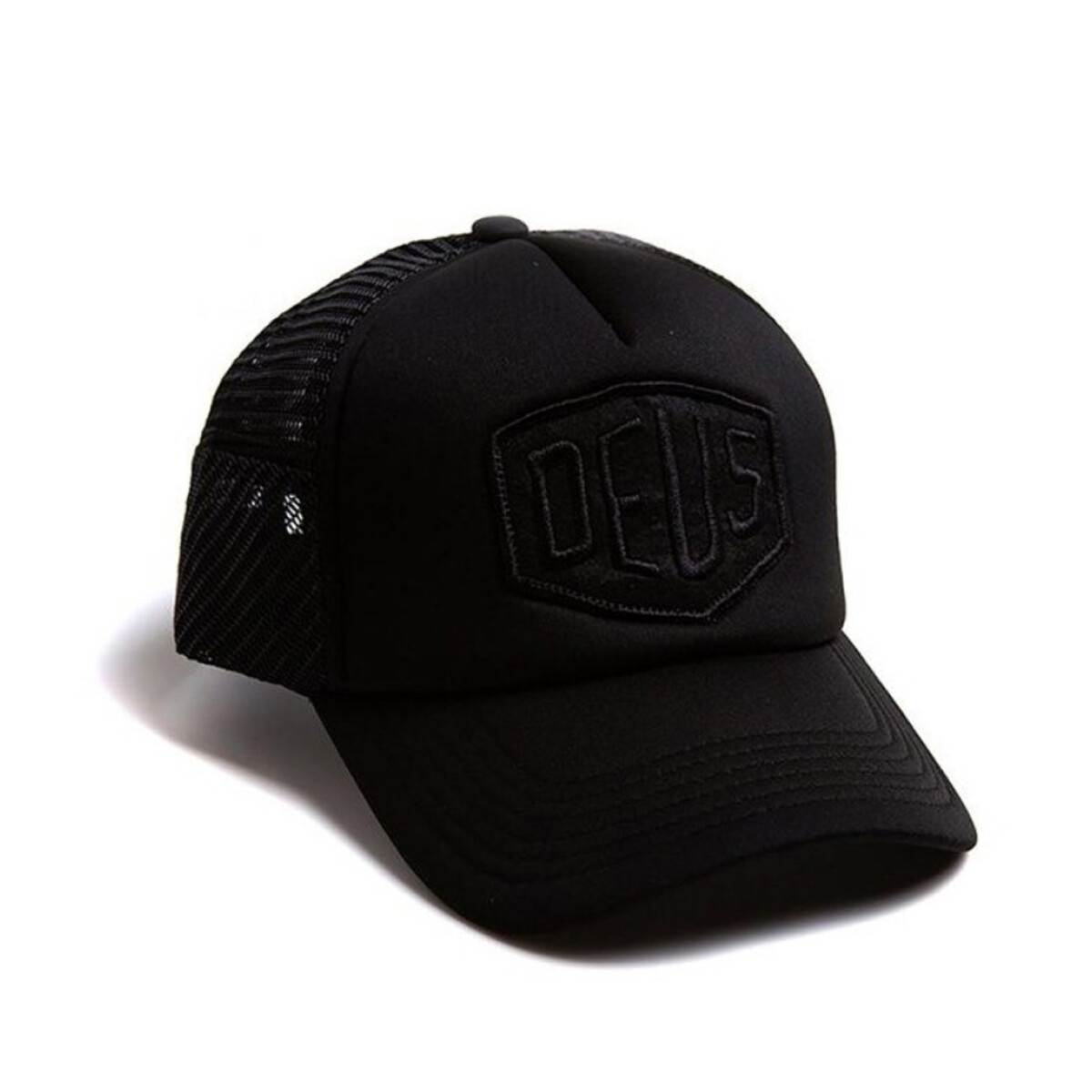 Gorro Cap Deus Fleece Shield Trucker Black 