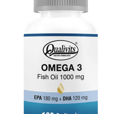 Qualivits Omega 3 - 180 Capsulas Blandas