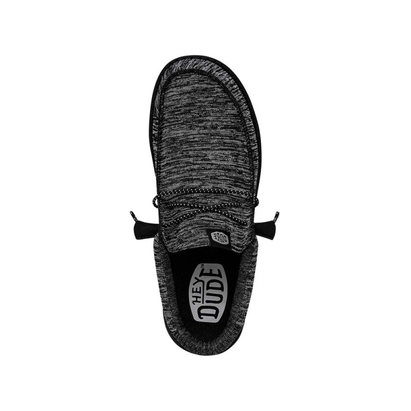 Alpargatas Wally Sport Knit Hombre Black/black