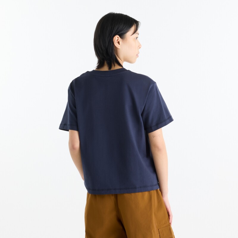 Remera New Balance de Dama - Athletics Premium - WT62B7V2DNT NAVY BLUE